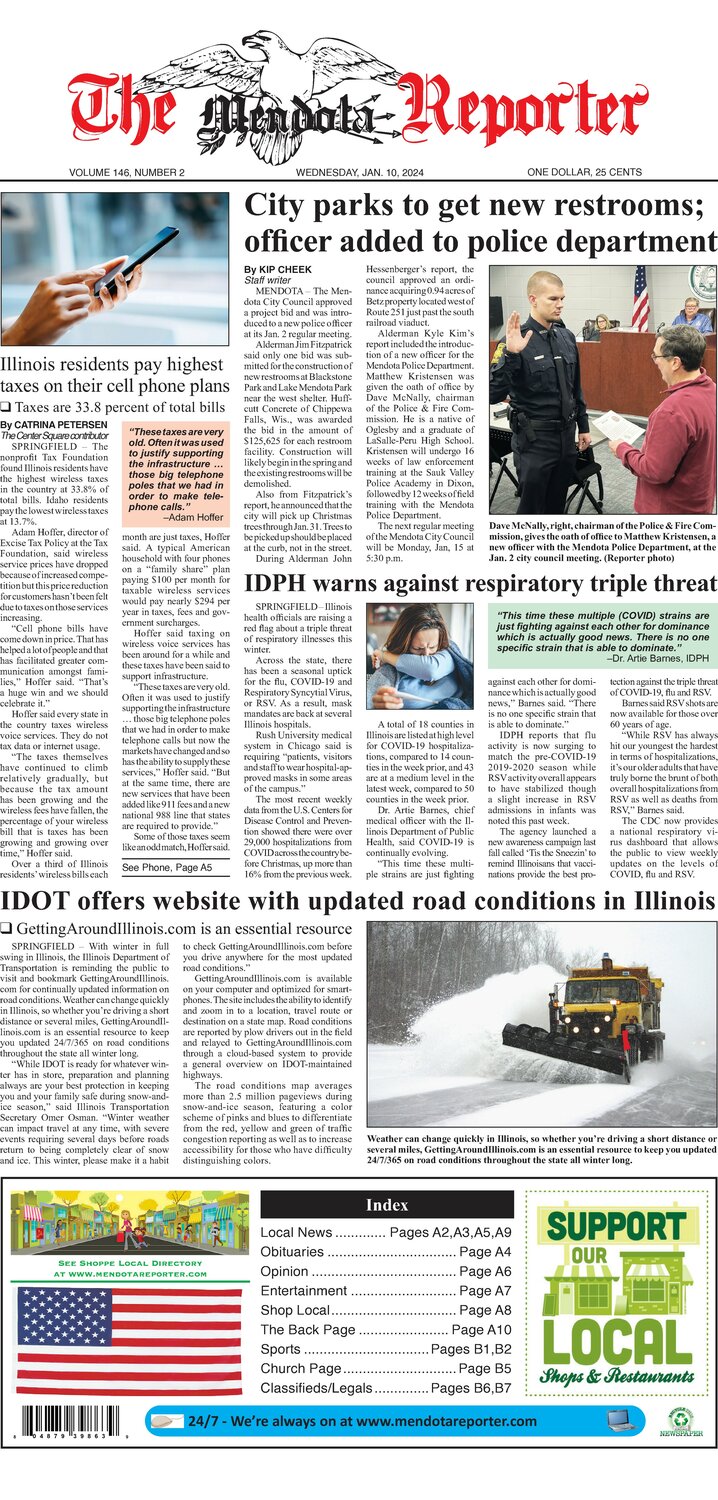 E-Editions - The Mendota Reporter